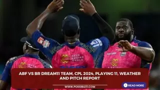 ABF vs BR Dream11 Team, CPL