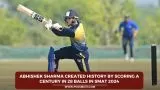 Abhishek Sharma created history