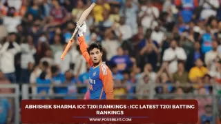 Abhishek Sharma ICC T20I Rankings :