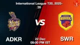 ADKR vs SWR, Pitch