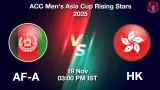 AF-A vs HK, Pitch