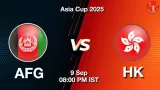 AFG vs HK Asia