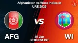 AFG vs WI 2nd