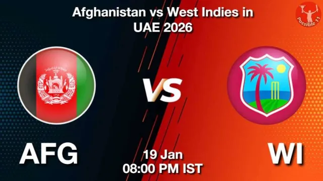 AFG vs WI 2nd T20I, Pitch Report,