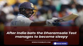 After India bats the Dharamsala Test