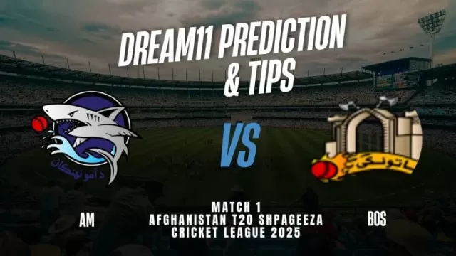 AM vs BOS: Playing 11, Dream11 Team,