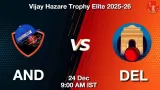 AND vs DEL VHT