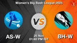AS-W vs BH-W WBBL