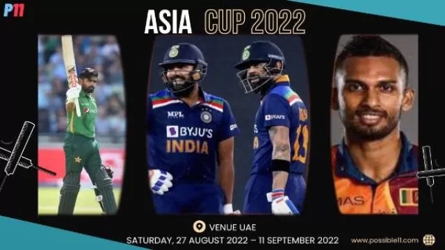 Asia Cup 2022 schedule announced: India will
