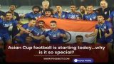 Asian Cup football is