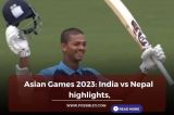 Asian Games 2023: India