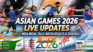 Asian Games 2026 Live Updates Day
