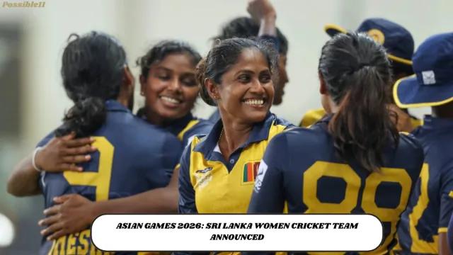 Asian Games 2026: Sri Lanka women cricket