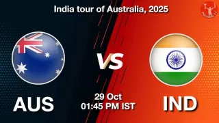 AUS vs IND 1st T20I: Pitch