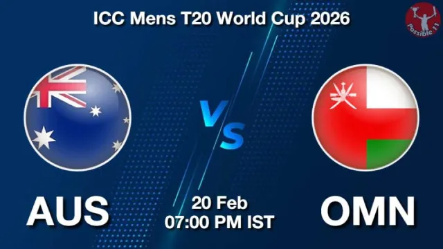 AUS vs OMN T20 WC 2026, Pitch
