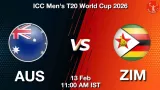 AUS vs ZIM World
