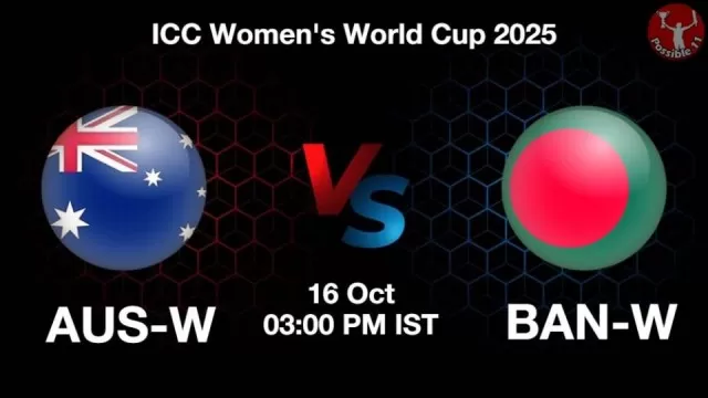 AUS-W vs BAN-W: Pitch Report, Head-to-Head, Playing