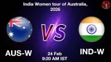 AUS-W vs IND-W 1st