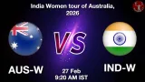 AUS-W vs IND-W 2nd