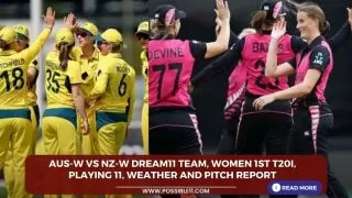 AUS-W vs NZ-W Dream11 Team, Women