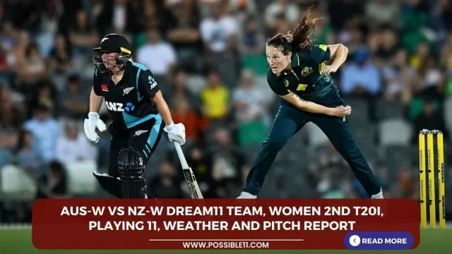 AUS-W vs NZ-W Dream11 Team, Women 2nd