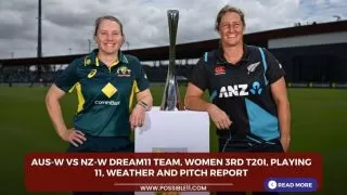 AUS-W vs NZ-W Dream11 Team, Women