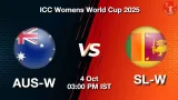 AUS-W vs SL-W CWC