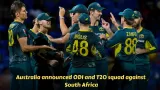 Australia announced ODI and