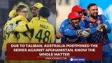 Australia postponed the series