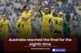 Australia reached the final