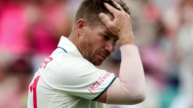 Australia vs Pakistan: David Warner out for