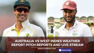 Australia vs West Indies Weather Report