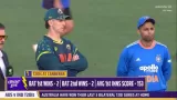 Australia won the toss