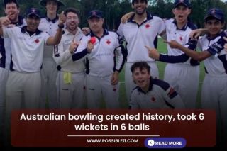 Australian bowling created history, took 6