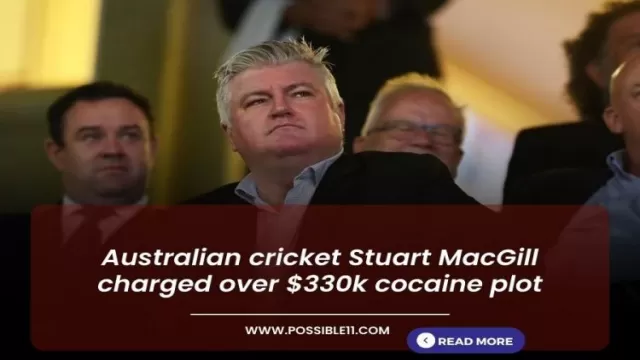 Australian cricket Stuart MacGill charged over $330k