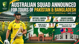 Australian Squad Announced for