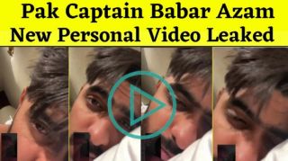 Babar Azam leaked Video and SMS:
