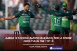Babar is second among