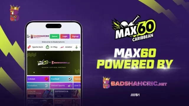 BadshahCric Brings its A-Game to the Max60