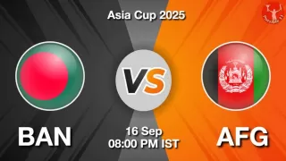 BAN vs AFG Asia Cup 2025: