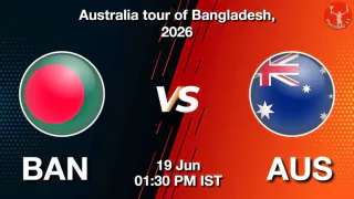 BAN vs AUS 2nd T20I 2026