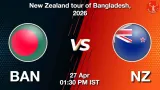 BAN vs NZ 1st T20I 2026: Match Preview, Playing XI, Head-to-Head & AI Prediction