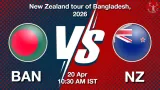 BAN vs NZ 2nd