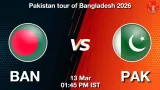 BAN vs PAK 2nd