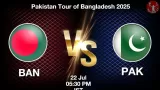 BAN vs PAK 2nd
