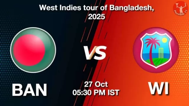BAN vs WI 1st T20I: Pitch Report,