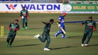 Bangladesh beat Afghanistan by seven wickets