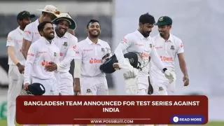 Bangladesh team announced for Test series