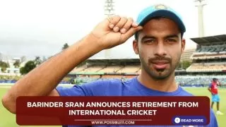 Barinder Sran announces retirement