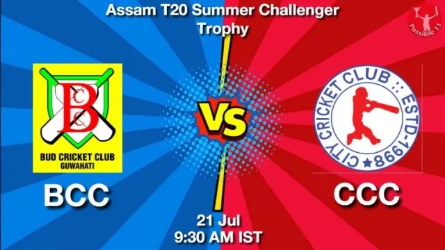 BCC vs CCC Assam T20 2025: Playing